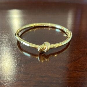 kate spade Gold Knot Bangle Bracelet